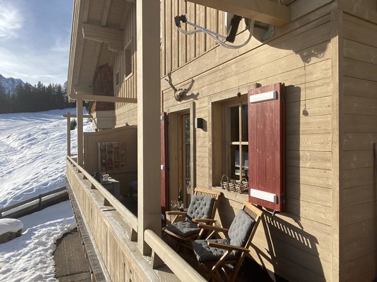 Balkon für 2 bzw. 6 Personen