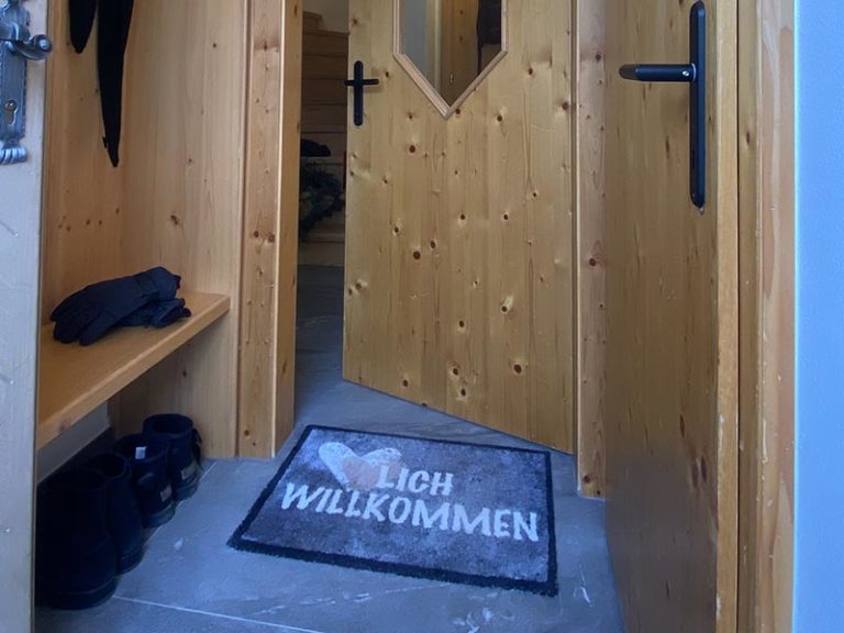 Eingangsbereich Wohnung für 2 bzw. 6 Personen
