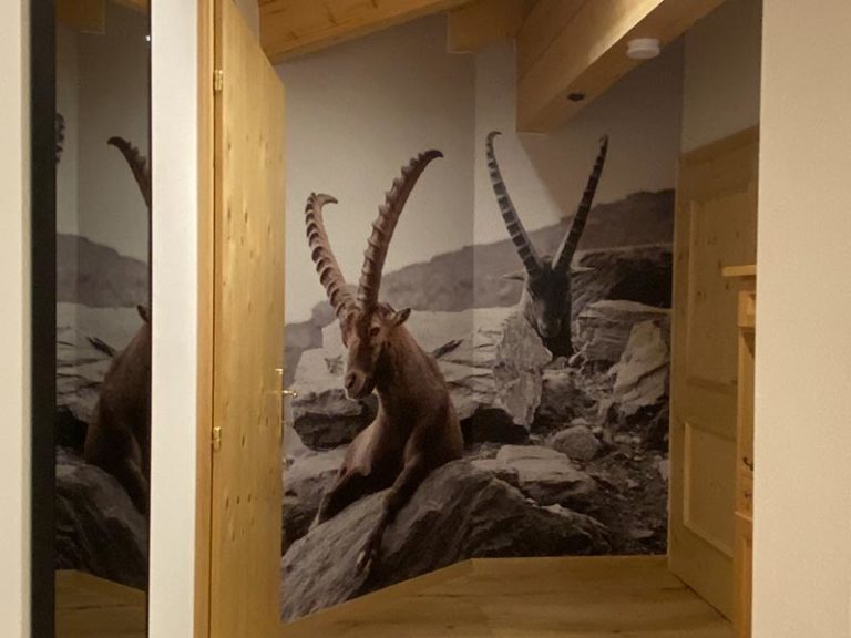 Obere Etage  - Wandtapete